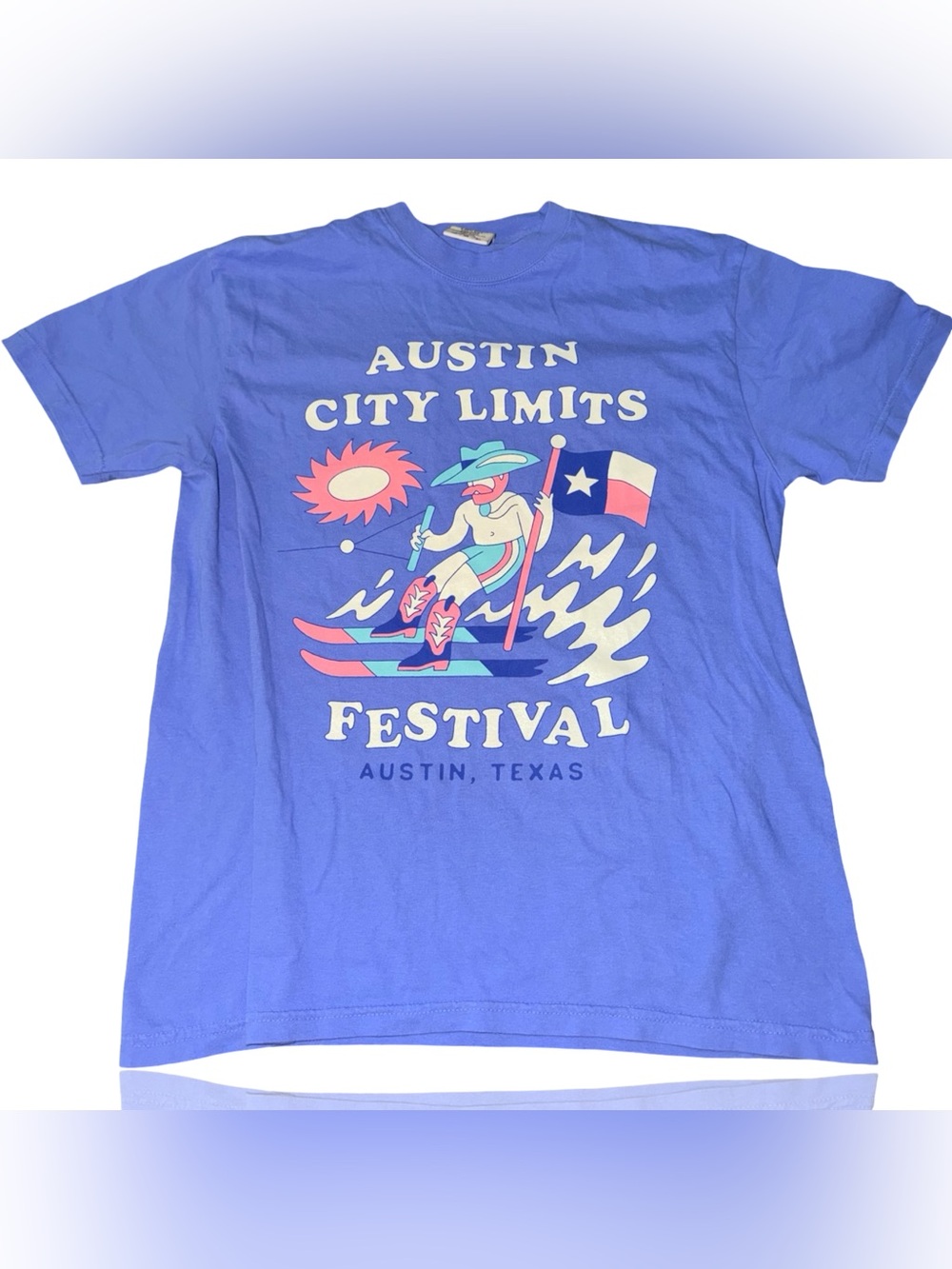 Austin City Limits Festival 2024 Lineup T-Shirt Unisex Blue Size M